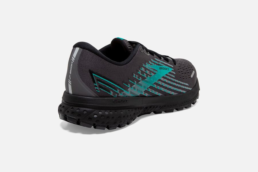 Brooks Running Shoes Womens Black - Ghost 13 GTX Road - 4017-LMJCH